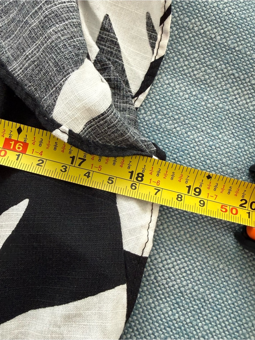LOFT Palm Ruffle Button Dress - Picture 7 of 8
